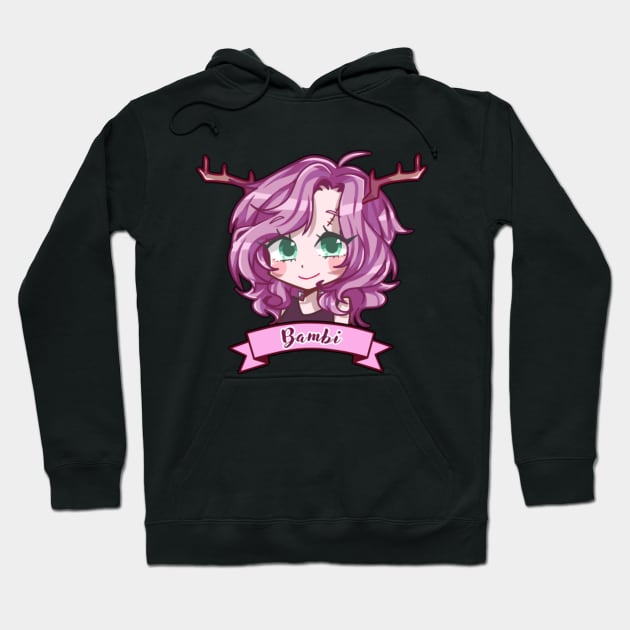 DEER BAMBI Hoodie by frankenbambi